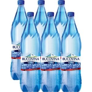 Apa carbogazoasa BUCOVINA bax 1.5L x 6 sticle