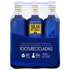 Apa plata SOLAN DE CABRAS bax 1.5L x 6 sticle