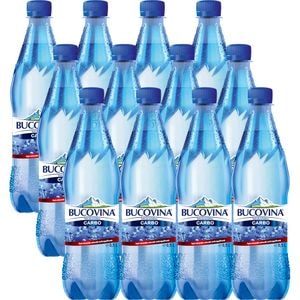 Apa carbogazoasa BUCOVINA bax 0.5L x 12 sticle