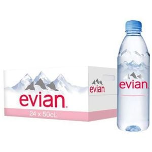 Apa plata EVIAN bax 0.50L x 12 sticle
