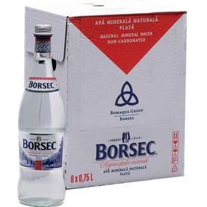 Apa plata BORSEC bax 0.75L x 6 sticle