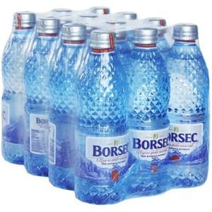 Apa plata BORSEC bax 0.5L x 12 sticle