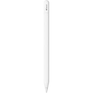 Apple Pencil (USB-C) pentru iPad MUWA3ZM/A pentru iPad Pro 12.9" 6th/5th/4th/3rd Gen, iPad Pro 11", iPad Air 5th/4th, iPad 10th, iPad Mini 6th, alb