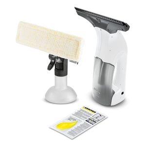 Aspirator geamuri KARCHER WV 1 Plus WV1PLUSEU, 0.1l, 3.6V, autonomie max 25 min, alb-negru