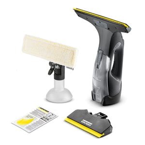 Aspirator geamuri KARCHER WV 5 Plus N WV5PLUSNBLEU, 0.1l, 3.7V, autonomie max 35 min, negru-alb