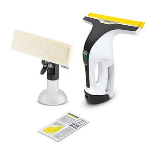 Aspirator geamuri KARCHER WV 6 Plus WV6PLUSEU, 0.15l, 3.6V, autonomie max 100 min, alb-negru