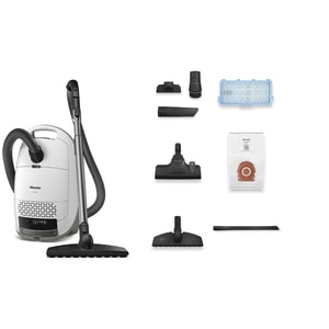 Aspirator cu sac MIELE Guard M1 Parquet Flex 12562320, 4.5l, 890W, 77dB, alb-gri