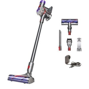 Aspirator vertical DYSON V8 49263601, 0.54l, 21.6V, autonomie max 40 min, PerformCyclone, mov-argintiu