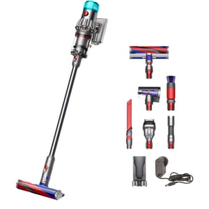 Aspirator vertical DYSON V12 Origin, 0.35l, 25.2V, autonomie max 60 min, argintiu-rosu