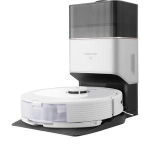 Aspirator robot ROBOROCK Q8 Max+ Q8MP0200, 0.47l, 14.4V, autonomie max 240 min, Navigare Lidar, functie mop, alb-negru