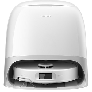 Aspirator robot ROBOROCK Qrevo Curv 5A1 QREVOCURV5A1, 0.33l, 14.4V, autonomie max 180 min, Navigare Lidar, functie mop, alb-gri