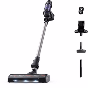 Aspirator vertical ROWENTA X-Pert 7.6 RH6A35WO, 0.44l, autonomie max 45 min, violet-negru