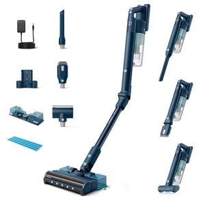 Aspirator vertical PHILIPS Flex XC5244/10, 0.27l, 25.2 V, autonomie max 60 min, mod Aqua, verde salvie-negru