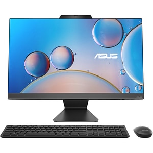 Sistem All in One ASUS F3402WFAK-BA0030, AMD Ryzen 5 7520U pana la 4.3GHz, 23.8" Full HD, 16GB, SSD 512GB, AMD Radeon 610M, Free DOS, negru