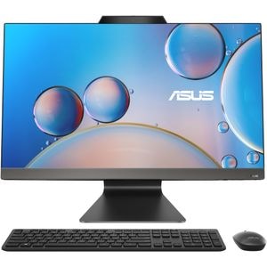 Sistem All in One ASUS M3702WFAK-BPE0250, AMD Ryzen 5 7520U pana la 4.3GHz, 27" Full HD, 16GB, SSD 512GB, AMD Radeon 610M Graphics, Free DOS, negru