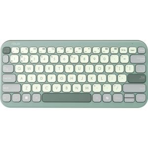 Tastatura Wireless ASUS Marshmallow Keyboard KW100, Bluetooth, Layout US INT, Green Tea Latte