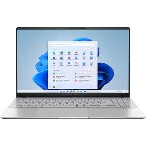 Laptop ASUS Vivobook S 15 OLED S5507QA-MA064X, Qualcomm Snapdragon X1E-78-100 pana la 3.4GHz, 15.6" 2.8K, 32GB, SSD 1TB, Adreno, Windows 11 Pro, argintiu
