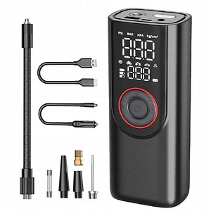 Compresor auto ROLL FAST 11830R, acumulator, 10bar, 12V