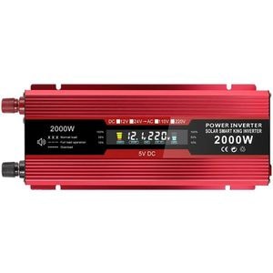 Invertor de tensiune CARMAER 12000R, 2000W, 12V, 220V