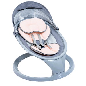 Leagan electric portabil BUF BOOF W5PINK, 0 luni+, roz-gri