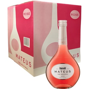 Vin rose demisec Mateus, 0.75L, 6 sticle