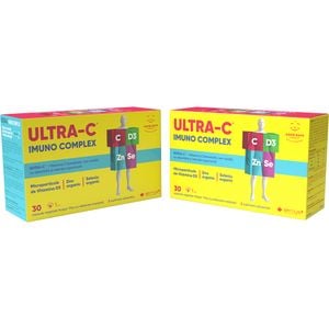 Supliment alimentar Pachet Ultra-C Imuno Complex Barnys, 2 x 30 capsule, GOOD DAYS THERAPY