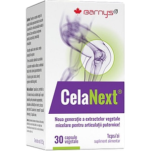 Supliment alimentar CelaNext Barnys, 30 capsule vegetale, GOOD DAYS THERAPY