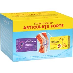 Supliment Celadrin Extract Forte 60 capsule + Klokan 30 capsule, GOOD DAYS THERAPY