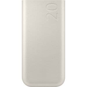 Baterie externa SAMSUNG EB-P4520XUEGEU, 20000 mAh, 3x USB-C, Super Fast Charge 45W, Power Delivery (PD), bej