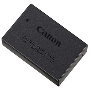 Acumulator CANON LP-E17, Li-Ion, 1040 mAh, negru