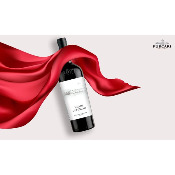 Vin rosu sec Purcari Winery Negru de Purcari 2019, 0.75L