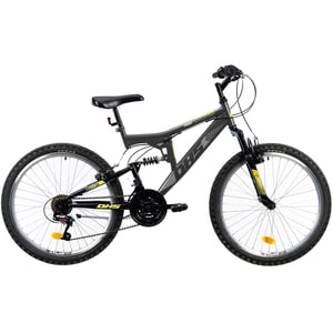 Bicicleta copii DHS Terrana 2441, 24", gri