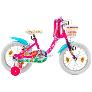 Bicicleta copii DHS Summer, roata 16", frana V-brake, roz