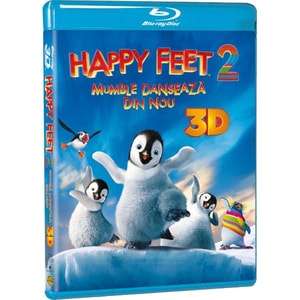 Happy Feet 2 - Mumble danseaza din nou Blu-ray 3D + 2D