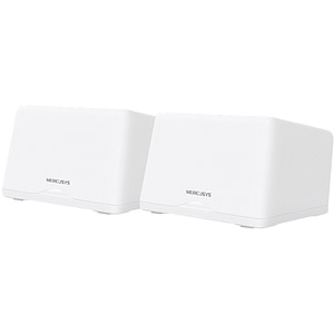 Sistem Wireless Mesh Gigabit MERCUSYS Halo H47BE BE9300, Wi-Fi 7, Tri Band 574 + 2880 + 5760 Mbps, 2 buc, alb