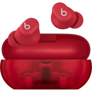 Casti BEATS Solo Buds, True Wireless, Bluetooth, In-Ear, Microfon, Transparent Red