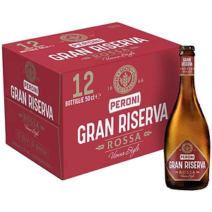 Bere rosie Peroni Gran Riserva Red bax 0.5L x 12 sticle