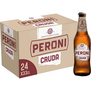 Bere blonda Peroni Cruda bax 0.33L x 24 sticle