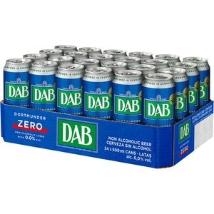 Bere blonda fara alcool Dab Zero Alcool bax 0.5L x 24 doze