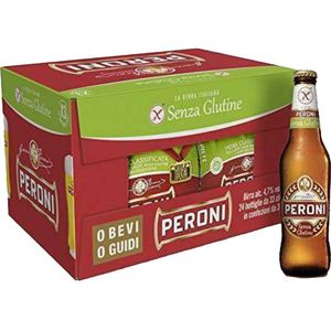 Bere blonda Peroni Gluten Free bax 0.33L x 24 sticle