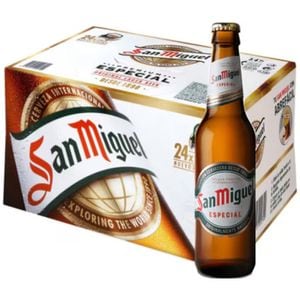 Bere blonda San Miguel bax 0.33L x 24 Sticle 