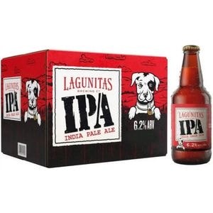 Bere blonda Lagunitas IPA bax 0.355L x 24 sticle