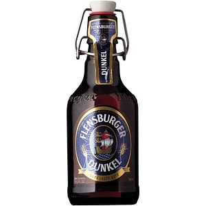 Bere neagra Flensburger Dunkel bax 0.33L x 24 sticle