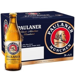 Bere blonda Paulaner Munchen bax 0.5L x 20 sticle