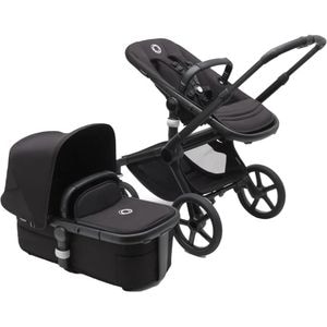 Carucior 2in1 BUGABOO Fox 5 BG100051002, 5 puncte, 0 luni+, negru
