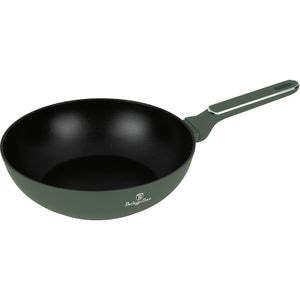 Tigaie Wok BERLINGER HAUS BH 8158, 28cm, aluminiu, verde mat