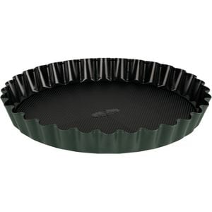 Forma de copt tarte BERLINGER HAUS BH8631, 28 cm, otel, verde mat