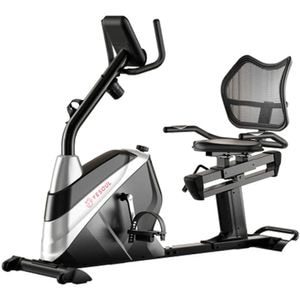 Bicicleta fitness YESOUL J1, volanta 4kg, 100 trepte, greutate suportata 120kg, negru