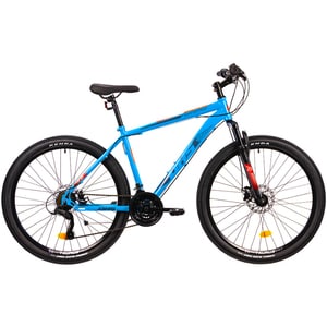 Bicicleta MTB DHS Terrana 2705, 27.5", otel, albastru