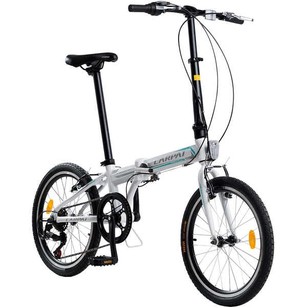 Indirect competition promotion Bicicleta pliabila CARPAT C2068B, 20", cadru aluminiu, alb